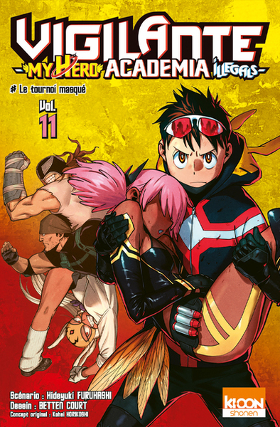 Vigilante - My Hero Academia Illegals T11 (9791032708019-front-cover)
