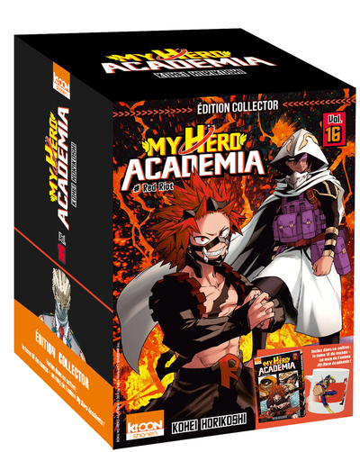 My Hero Academia T16 - Edition collector (9791032703502-front-cover)