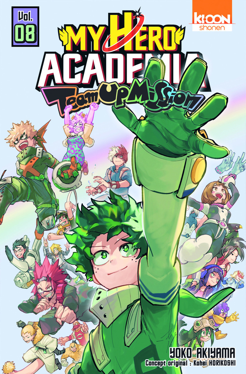 My Hero Academia Team Up Mission T08 (9791032724057-front-cover)