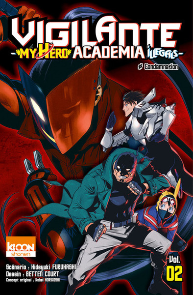 Vigilante - My Hero Academia Illegals T02 (9791032702178-front-cover)