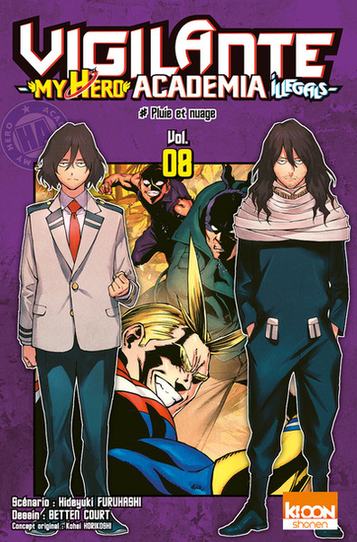 Vigilante - My Hero Academia Illegals T08 (9791032706244-front-cover)