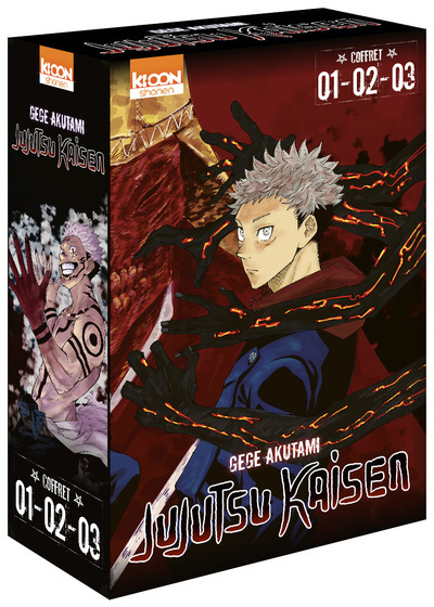 Coffret Jujutsu Kaisen vol. 1 à 3 (9791032712030-front-cover)