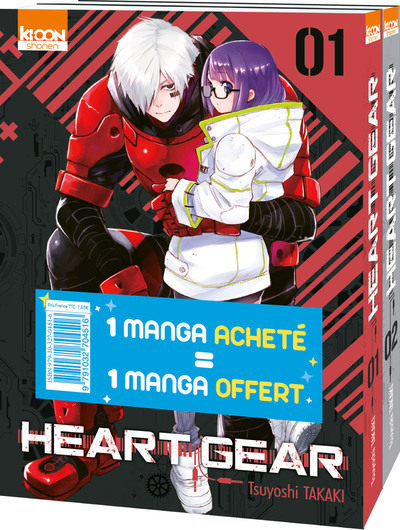 Pack offre découverte Heart Gear T01 & T02 (9791032707562-front-cover)