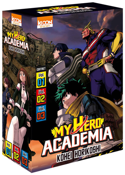 Coffret My Hero Academia vol. 1 à 3 (9791032707302-front-cover)