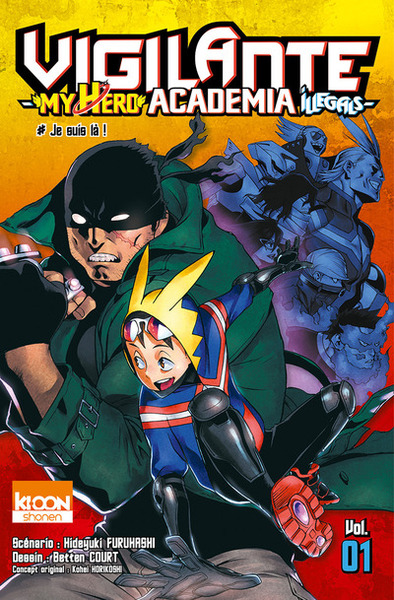 Vigilante - My Hero Academia Illegals T01 (9791032701829-front-cover)