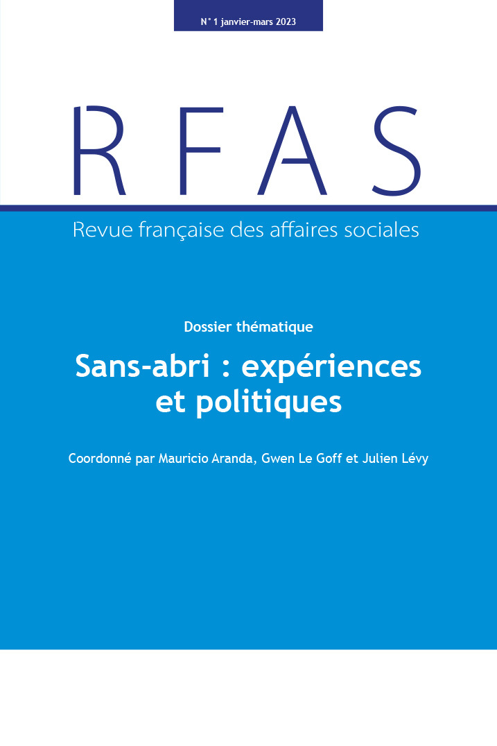 Sans-abris : expériences et politiques (9782111578241-front-cover)