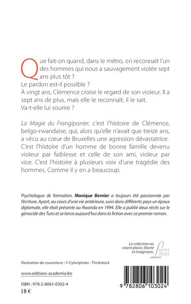La magie du frangipanier (9782806103024-back-cover)