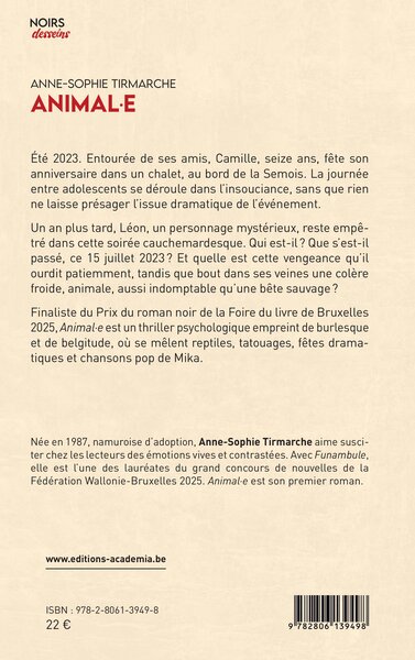 ANIMAL.E (9782806139498-back-cover)