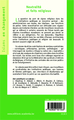 Neutralité et faits religieux (9782806101563-back-cover)