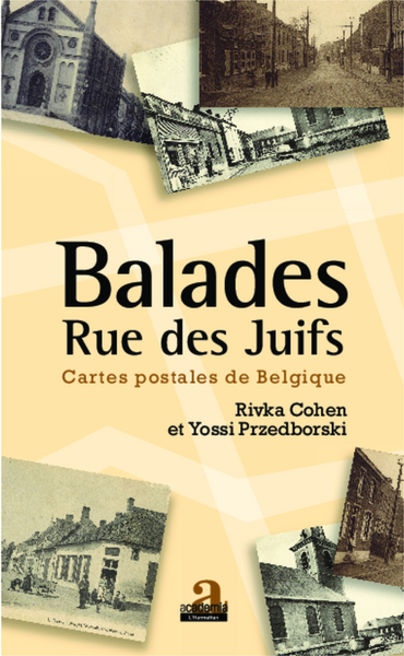 Balades rue des Juifs, Cartes postales de Belgique (9782806101082-front-cover)
