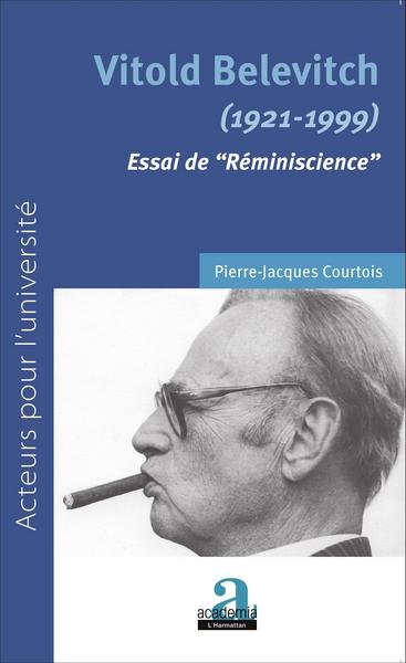 Vitold Belevitch (1921-1999), Essai de réminiscience (9782806101624-front-cover)