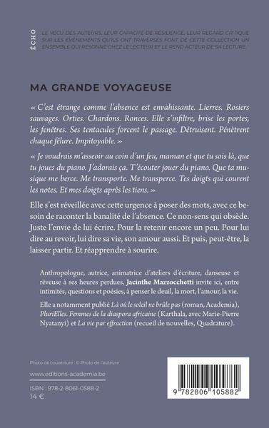 Ma grande voyageuse, Fragments (9782806105882-back-cover)