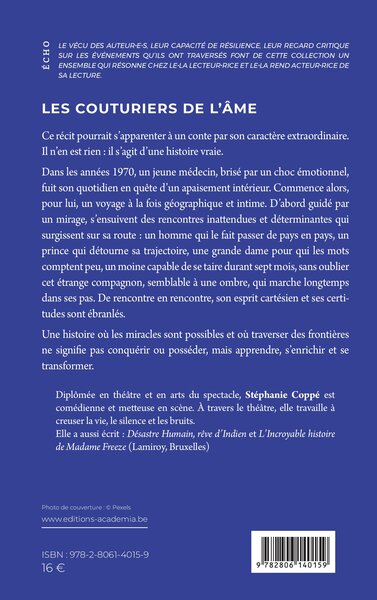 Les couturiers de l'âme (9782806140159-back-cover)