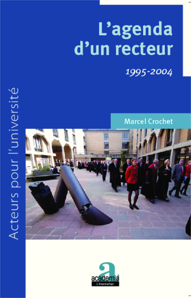 L'agenda d'un recteur, 1995-2004 (9782806100504-front-cover)