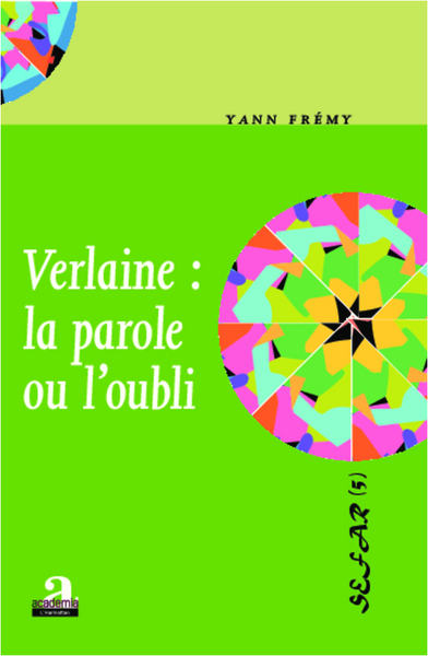 Verlaine : la parole ou l'oubli (9782806100856-front-cover)