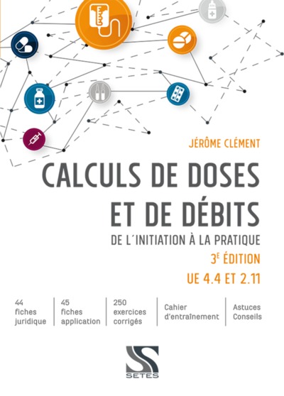 CALCULS DE DOSES ET DE DEBITS - 3E EDITIONS (9782851000156-front-cover)