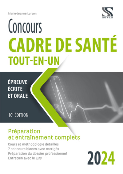 CONCOURS CADRE DE SANTE 2024 - TOUT-EN-UN (9782851000453-front-cover)