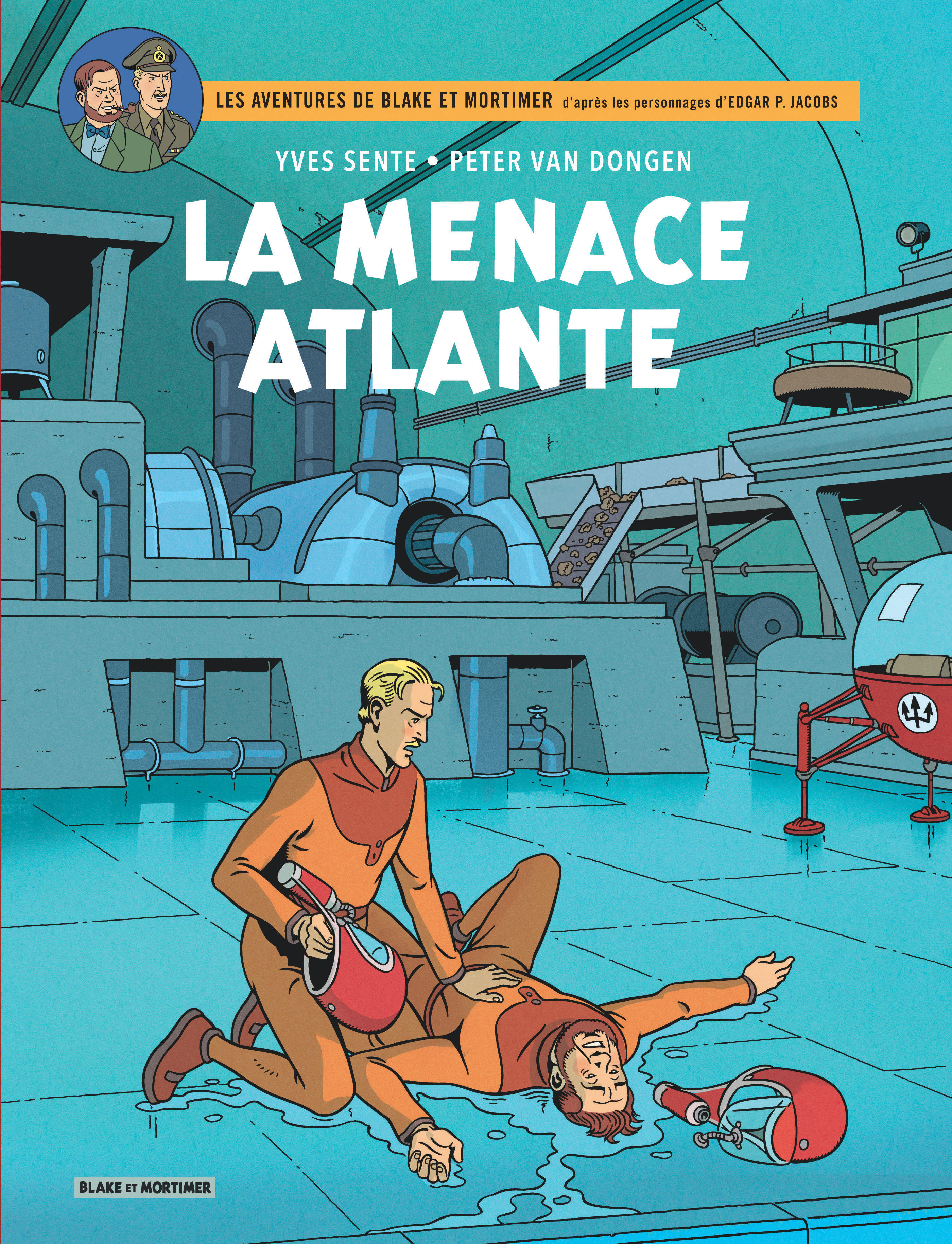 Blake & Mortimer - Tome 31 - La Menace atlante (9782870973103-front-cover)