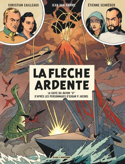 Avant Blake et Mortimer - Tome 2 - La Flèche ardente (9782870973110-front-cover)