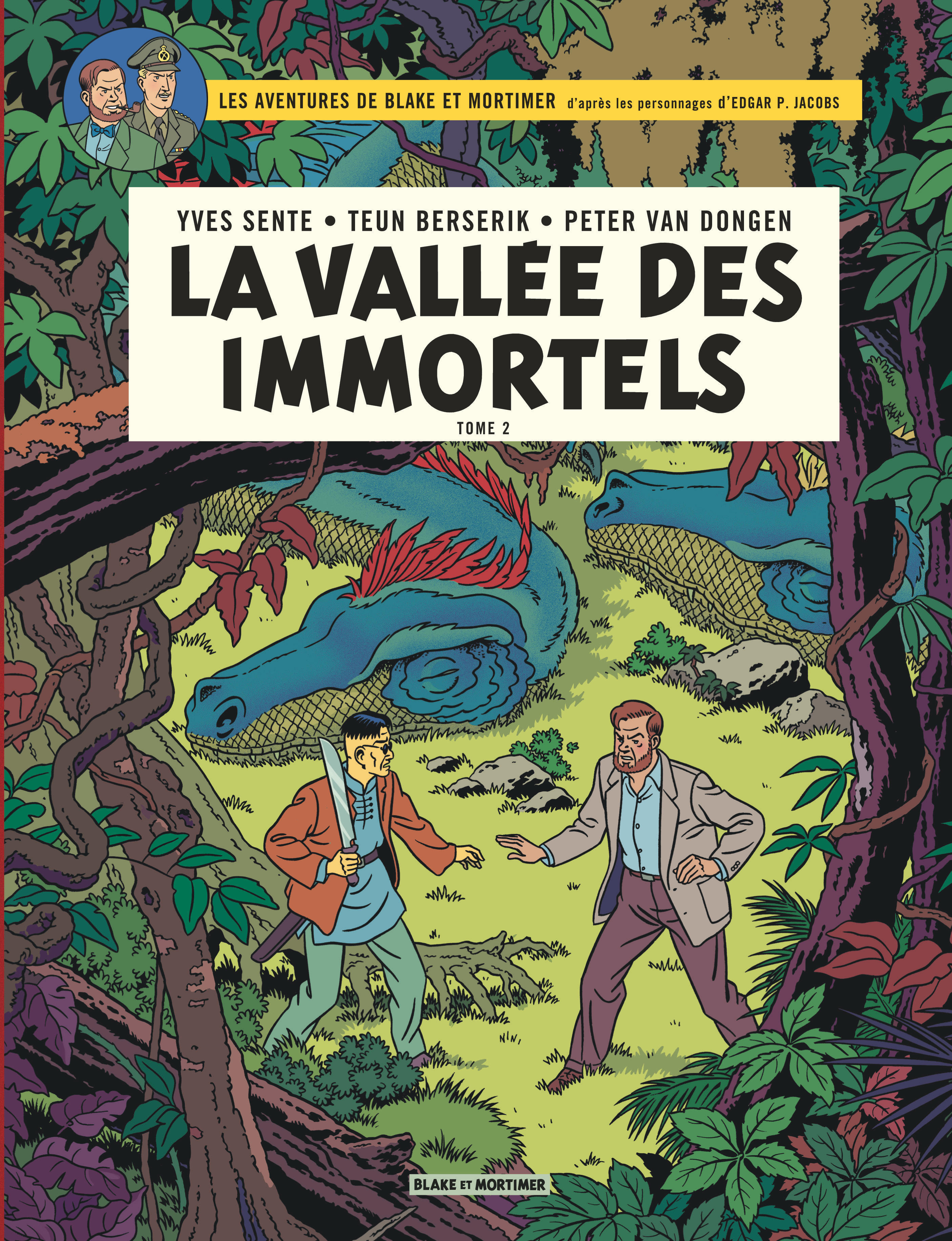 Blake & Mortimer - Tome 26 - La Vallée des Immortels - Le Millième Bras du Mékong (9782870972816-front-cover)