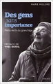 Des gens sans importance. Petits récits du grand âge (9782728934416-front-cover)