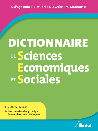 Dictionnaire de sciences économiques et sociales (9782749537801-front-cover)