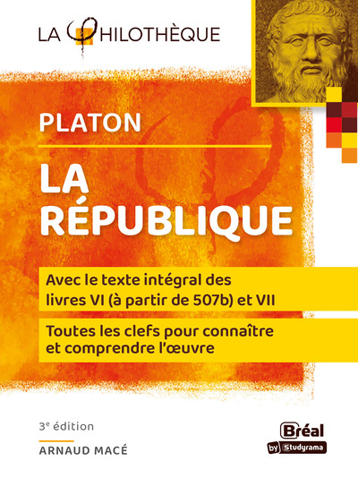 La République de Platon, Les livres VI (à partir de 507b) et VII (9782749550350-front-cover)