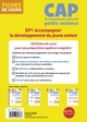 Fiches - CAP Accompagnant Éducatif Petite Enfance -  épreuve 1 (9782017082873-back-cover)