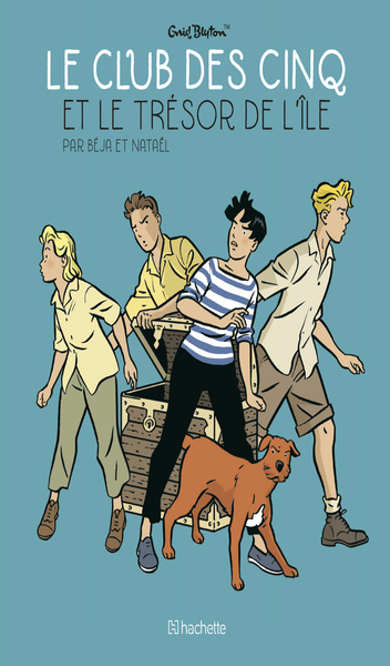 Le Club des Cinq et le Trésor de l'île - Petit Format (9782017044826-front-cover)