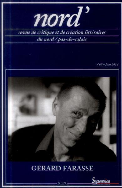 Nord'', n°63/Juin 2014, Gérard Farasse (9782913858329-front-cover)