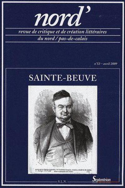 nord'', n°53/avril 2009, Sainte-Beuve (9782913858220-front-cover)