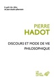 Discours et mode de vie philosophique (9782251200415-front-cover)