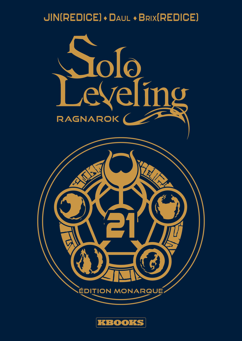 Solo Leveling Ragnarok T21 - Édition Monarque (9782382884737-front-cover)