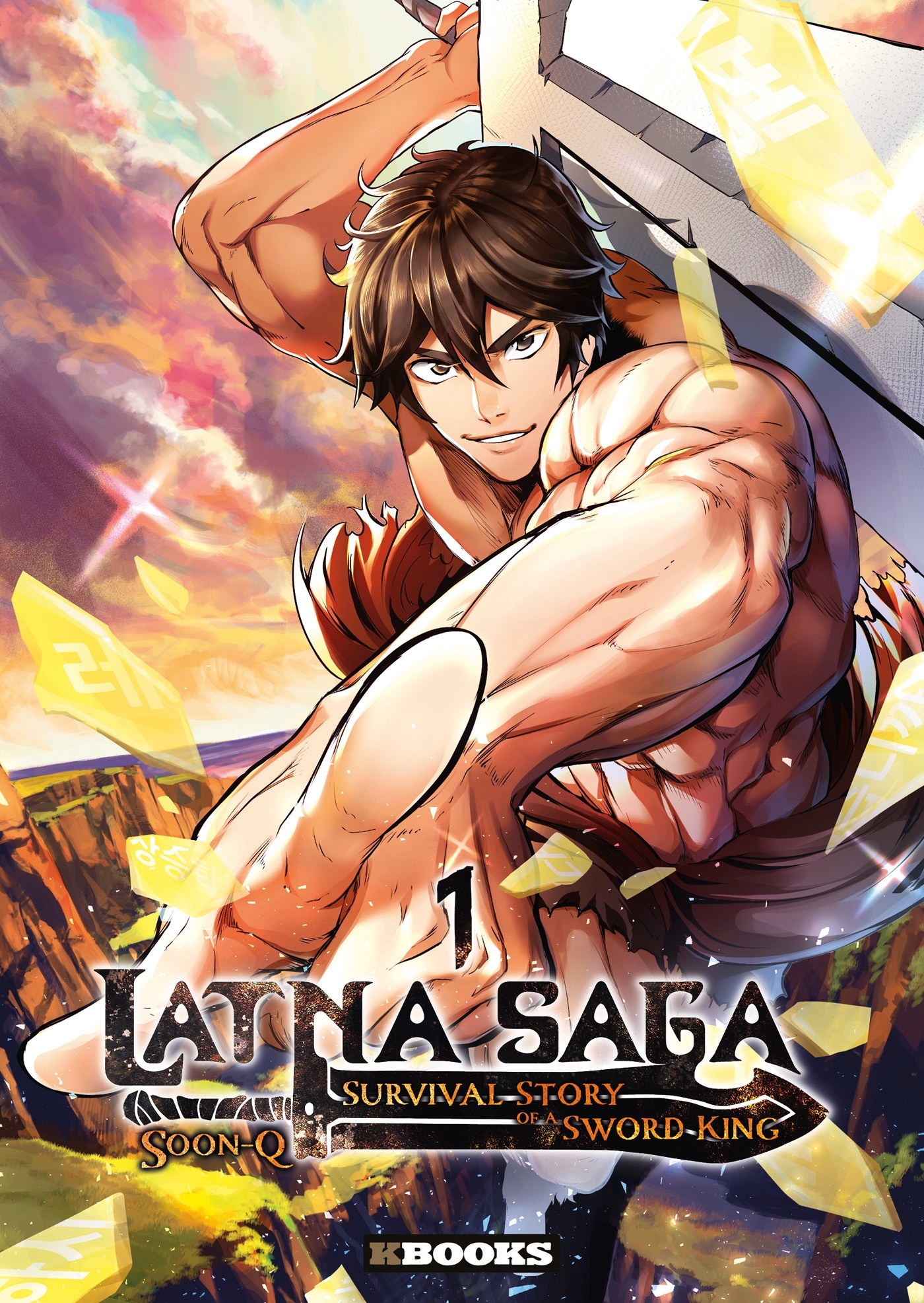 Latna Saga : Survival Story of a Sword King T01 (9782382881156-front-cover)