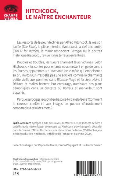 Hitchcock, le maître enchanteur, Doubles et troubles, défunts et malins (9782140492433-back-cover)