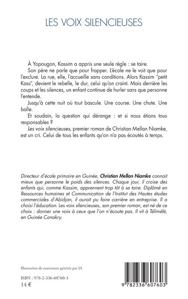 Les voix silencieuses (9782336607603-back-cover)