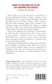 Dans les arcanes de la vie des hommes politiques, La fièvre des élections (9782336610597-back-cover)