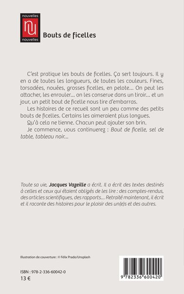Bouts de ficelles (9782336600420-back-cover)