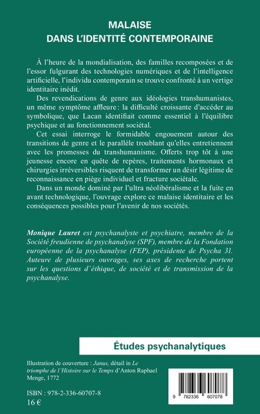 Malaise dans l’identité contemporaine, La question trans (9782336607078-back-cover)