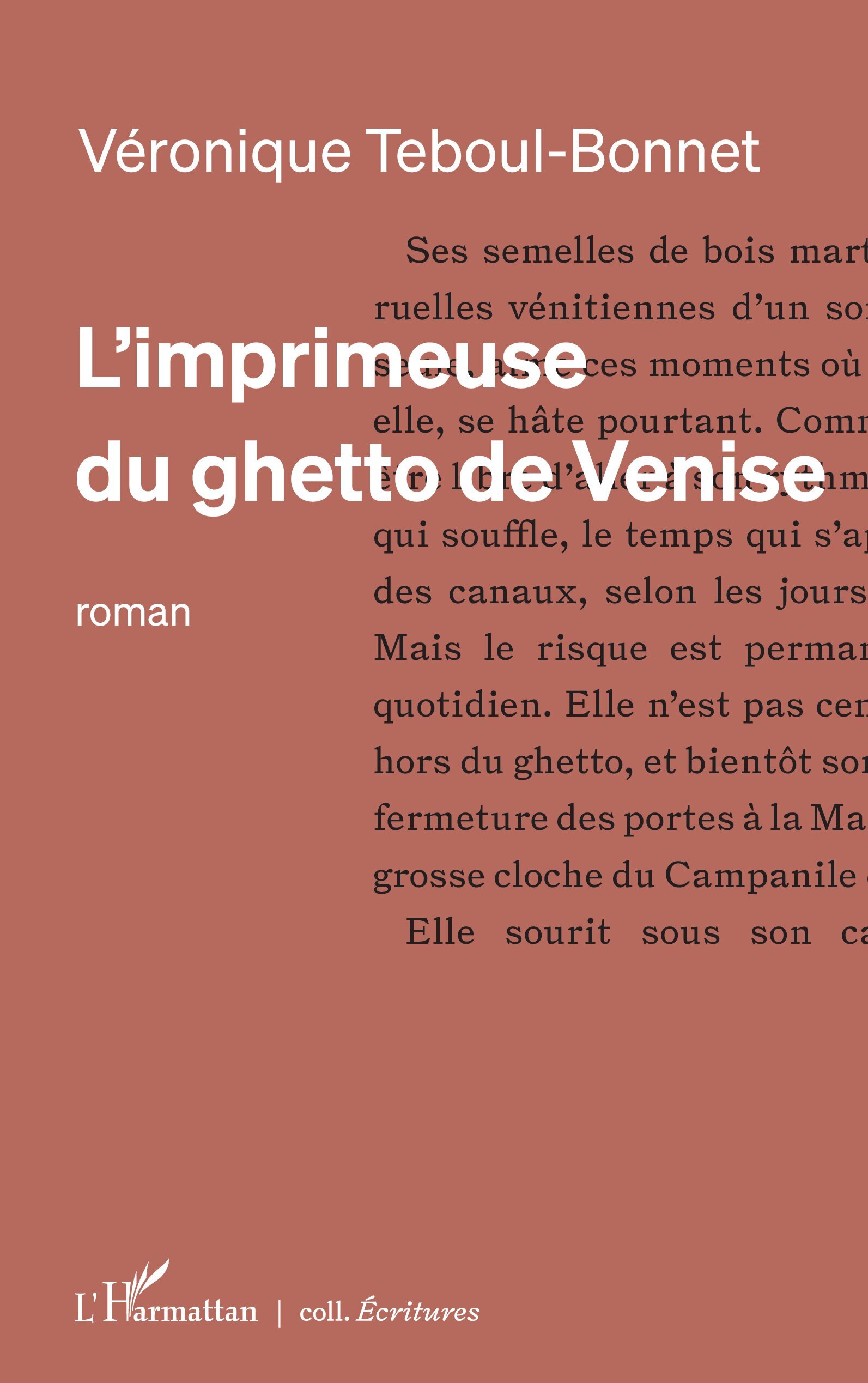 L’imprimeuse du ghetto de Venise (9782336604770-front-cover)