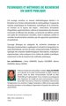 Techniques et méthodes de recherche en santé publique (9782336607016-back-cover)