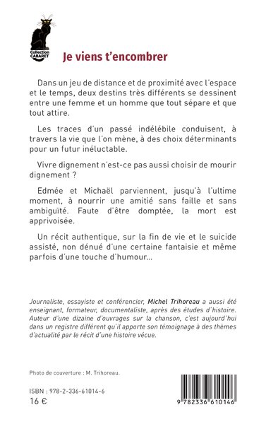 Je viens t’encombrer (9782336610146-back-cover)