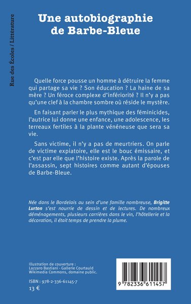Une autobiographie de Barbe-Bleue (9782336611457-back-cover)