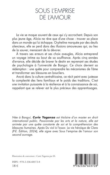 Sous l'emprise de l'amour (9782336603728-back-cover)