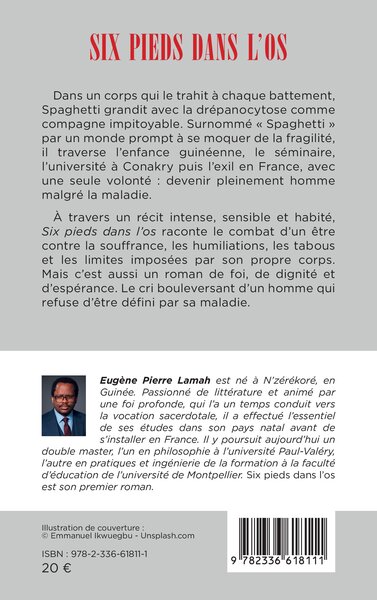 Six pieds dans l’os (9782336618111-back-cover)