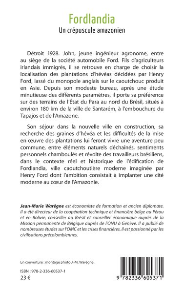 Fordlandia, Un crépuscule amazonien (9782336605371-back-cover)