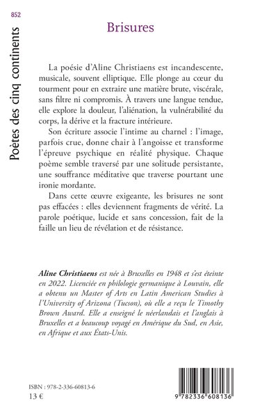 Brisures (9782336608136-back-cover)