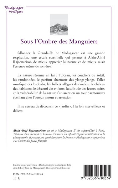 Sous l’Ombre des Manguiers (9782336618234-back-cover)