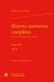 oeuvres narratives complètes, Chérie (9782406061984-front-cover)