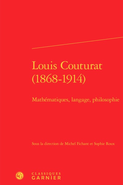 Louis Couturat (1868-1914), Mathématiques, langage, philosophie (9782406057611-front-cover)
